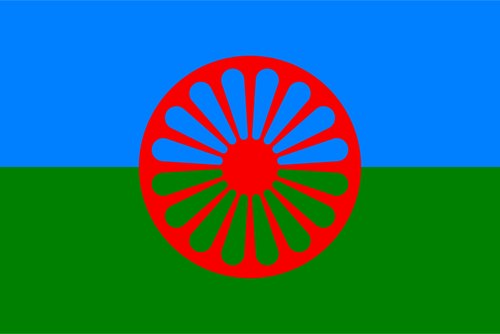 The Romani Flag Clipart