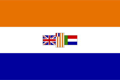 Of Flag Union Of South Africa Clipart