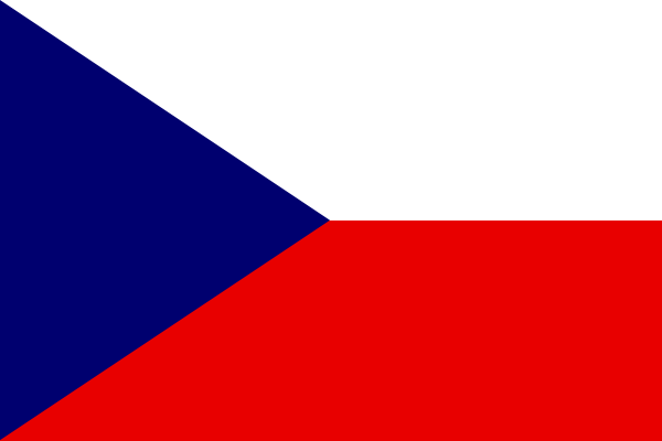Czech Republic Flag Clipart Clipart
