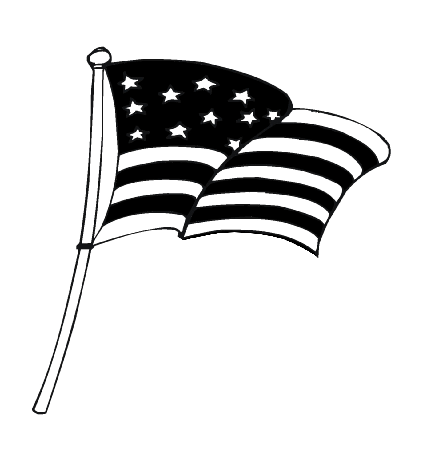 American Flag Usa Graphics Free Download Png Clipart
