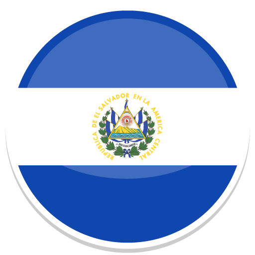El Salvador Area Brand Flag Logo Clipart