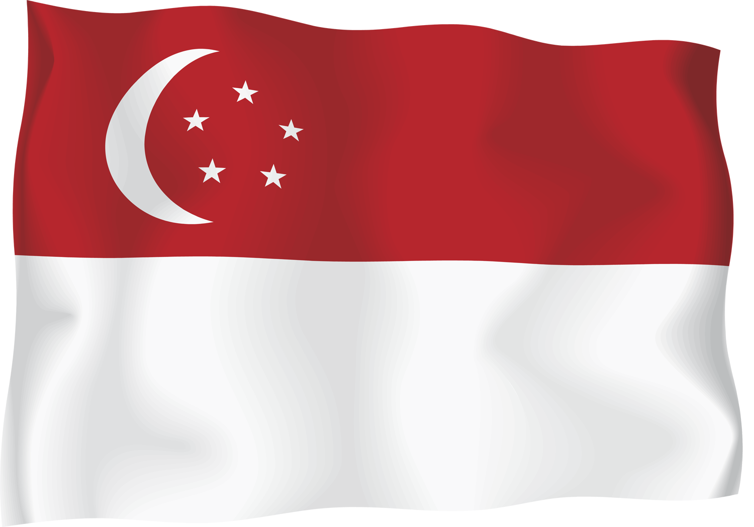 Of Flag National Singapore Download HQ PNG Clipart