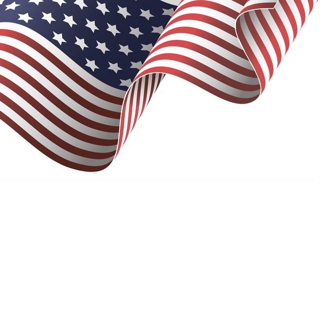 United Of American States Flag The Clipart