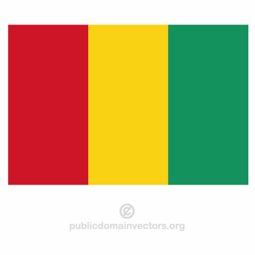 Flag Of Guinea Clipart
