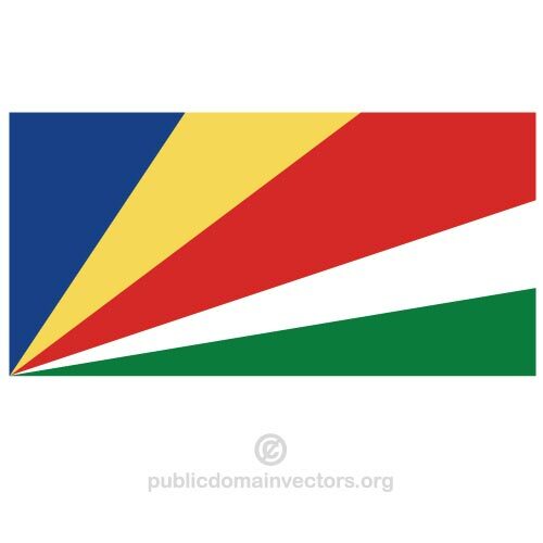 Seychelles Flag Clipart