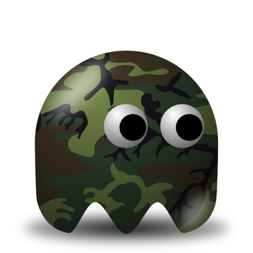 Game Baddie Camouflage Soldier Clipart