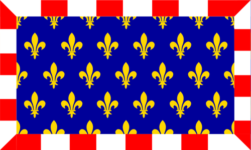 Touraine Region Flag Clipart