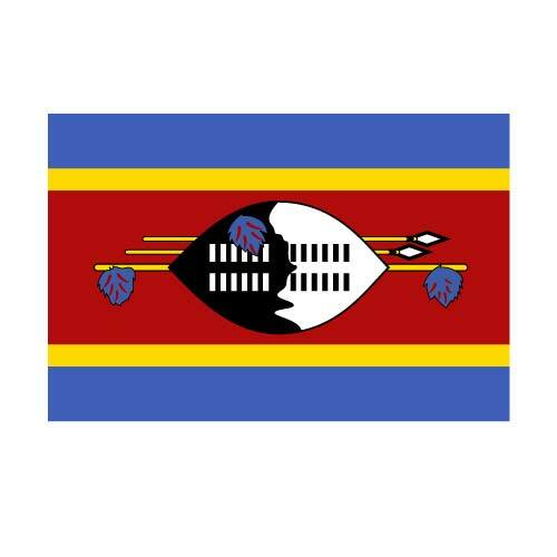 Flag Of Swaziland Clipart