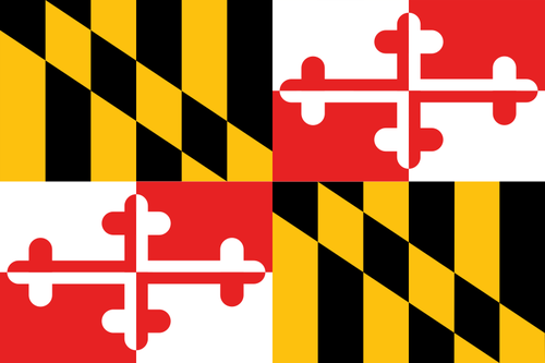 Flag Of Maryland Clipart