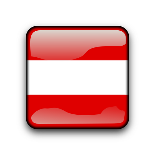 Austria Flag Button Clipart