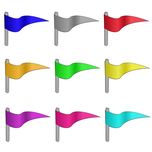 Of Flags Clipart