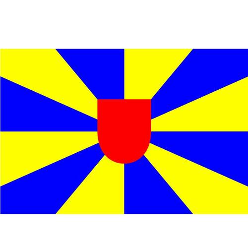 Flag Of West Flanders Clipart