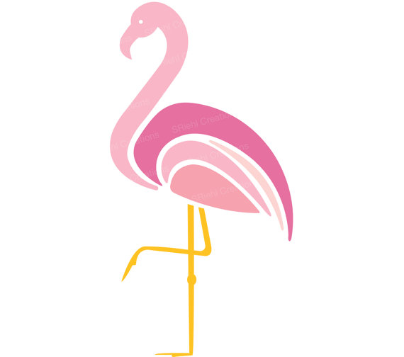 Flamingo And Others Art Inspiration Hd Photos Clipart