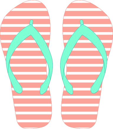 Flip Flop Pedicure Transparent Image Clipart