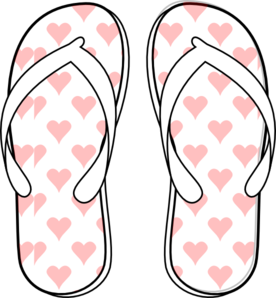 Flip Flop At Clker Vector Free Download Png Clipart