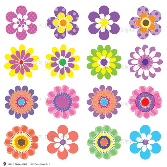 Floral Ideas About Flower On Silhouette Clipart