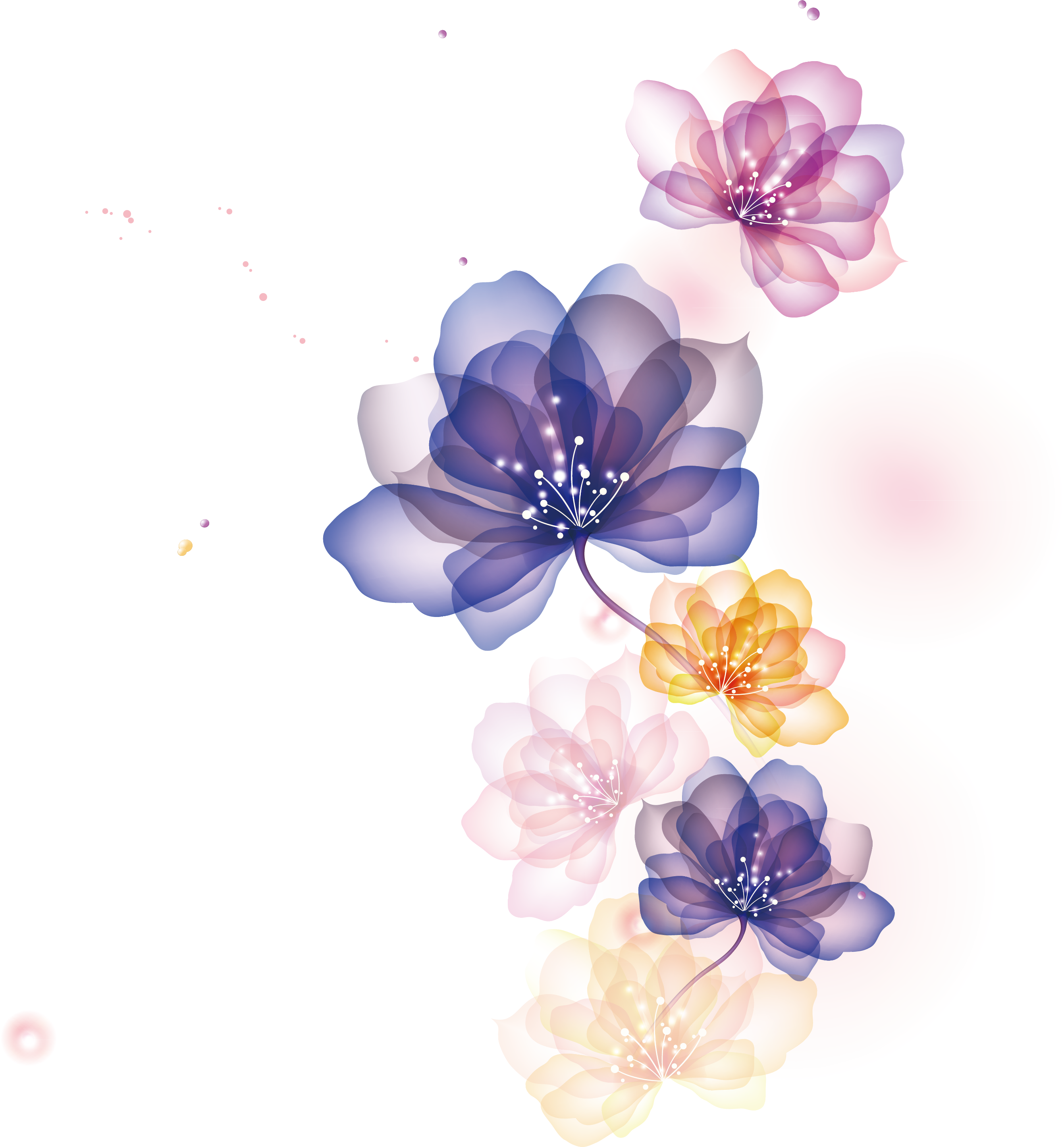 Flower Adobe Euclidean Vector Illustrator Flowers Cartoon Clipart