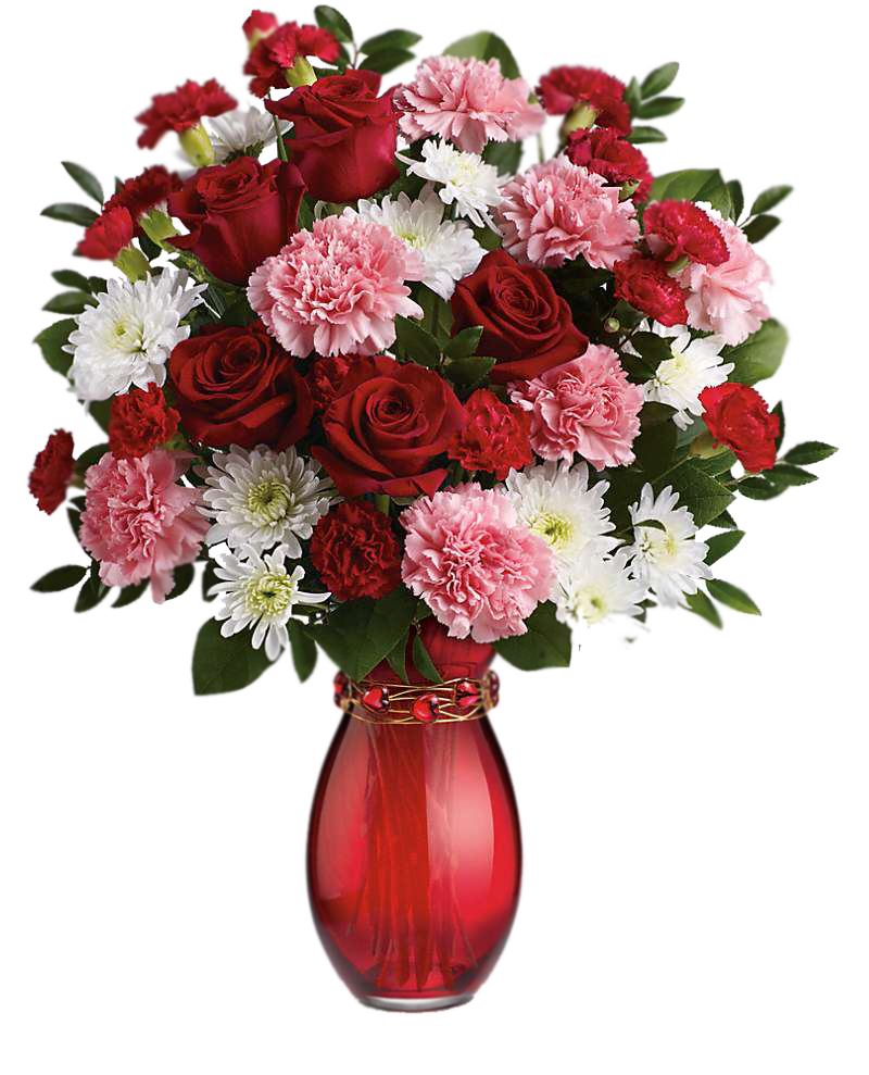Flower Gift Valentine'S Bouquet Of Day Flowers Clipart