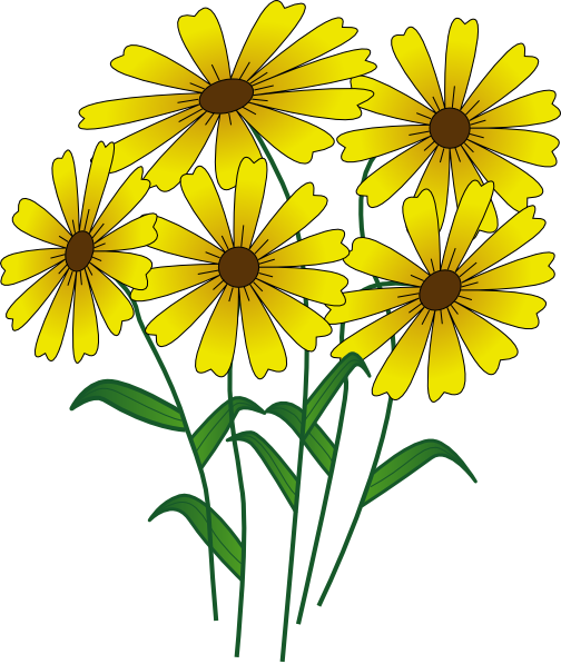 Flowers At Clker Com Vector Free Download Png Clipart