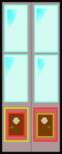 Decorated Window Clipart