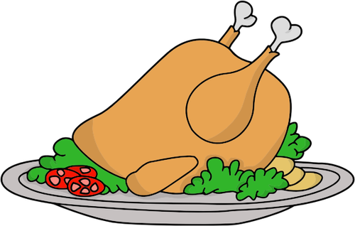 Oven-Roasted Turkey Clipart