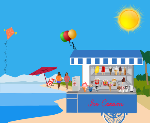 Beach And Trats Clipart