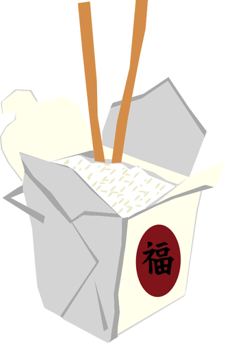 Chinese Takeaway Clipart
