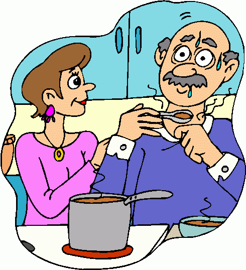 Eating Hot Food Clipart Clipart