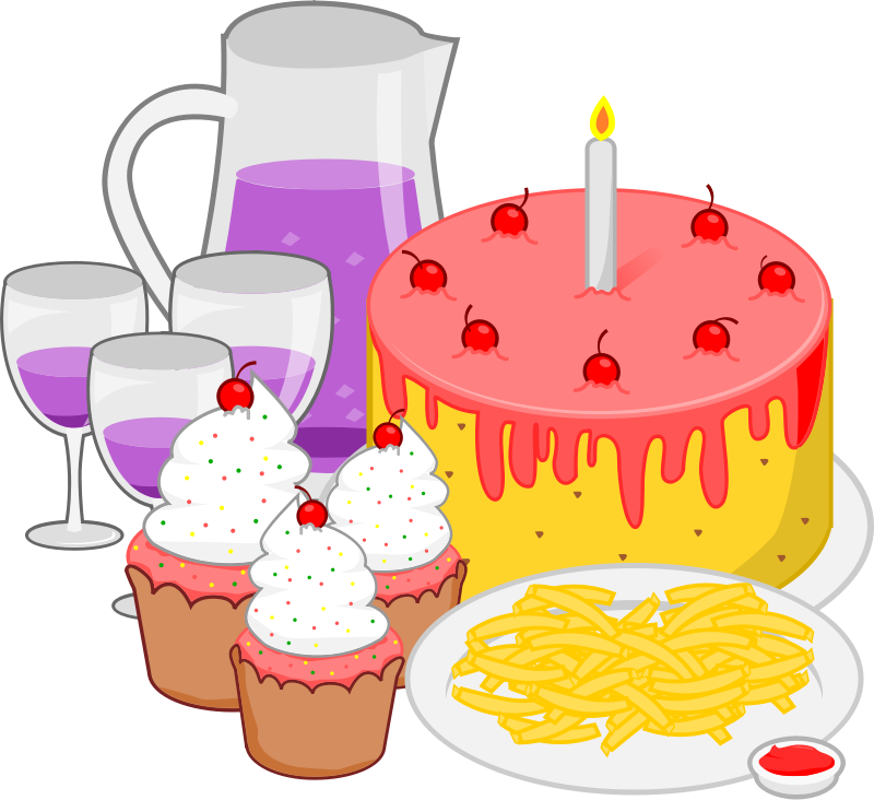 Free Party Food Hd Image Clipart