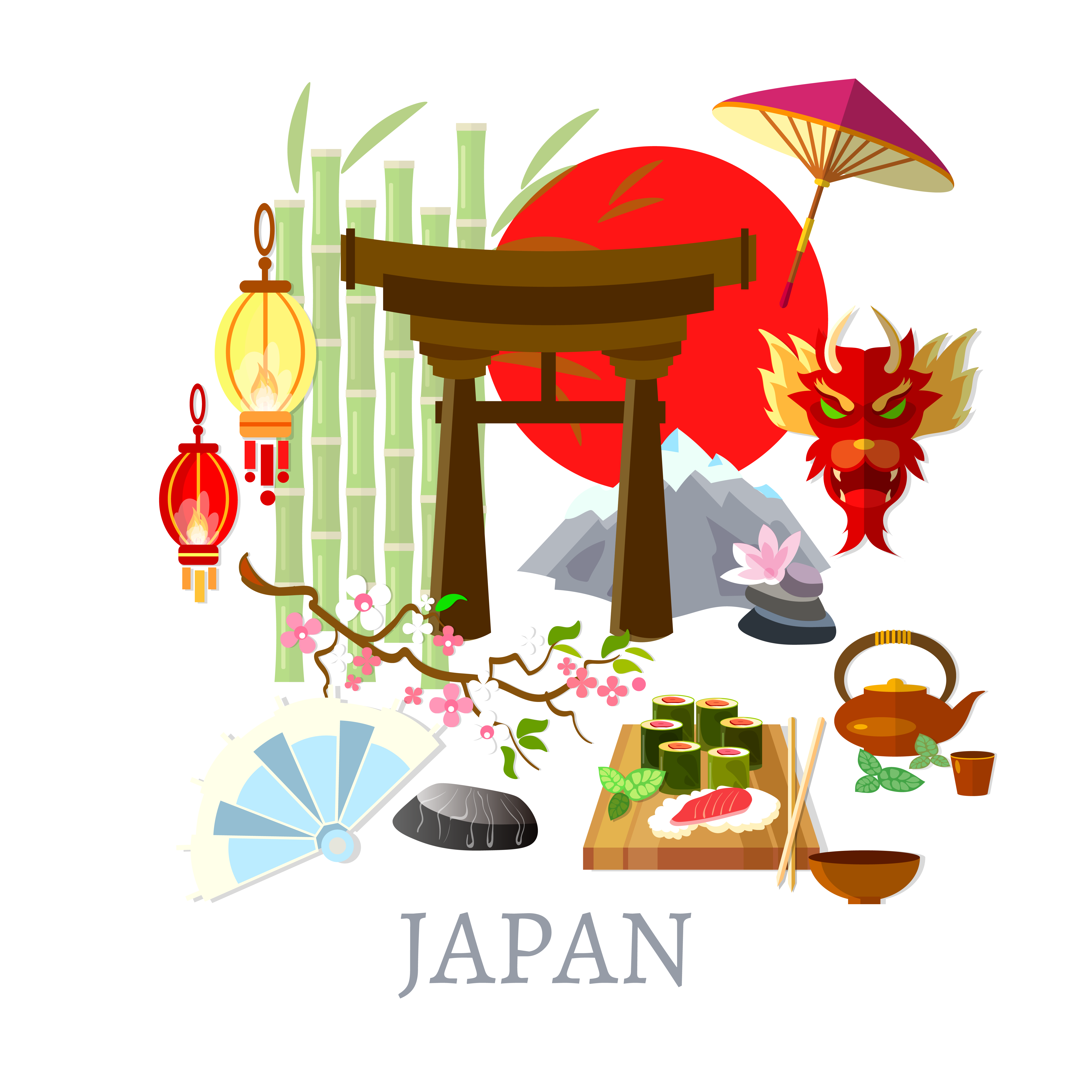 Culture Japan Tradition Illustration Of Free Download PNG HD Clipart