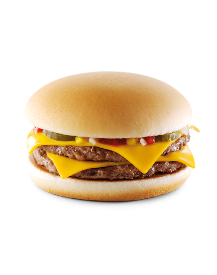 Hamburger Double Mcdonald'S Cheeseburger Mac Big Wrap Clipart