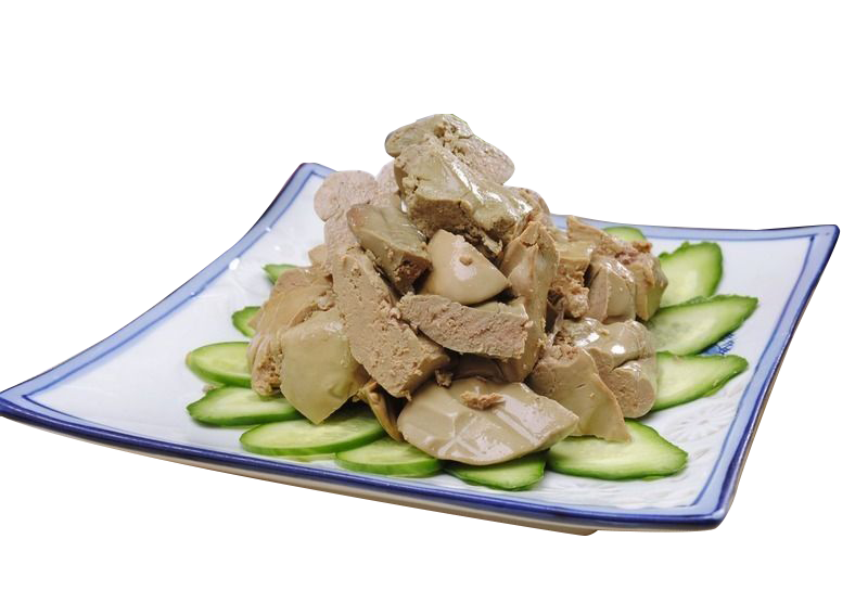 Cuisine Chinese Vegetarian Gras Cucumber Liver Foie Clipart