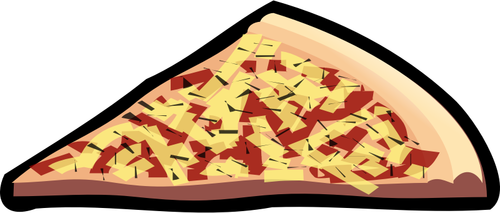Capricciosa Pizza Clipart