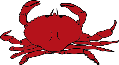 Of Red Crab Clipart