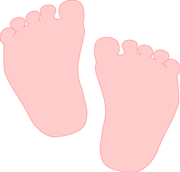 Foot Baby Feet Borders Images Image Png Clipart