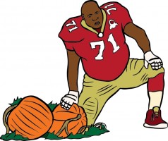Football Player Vector For Download About Clipart