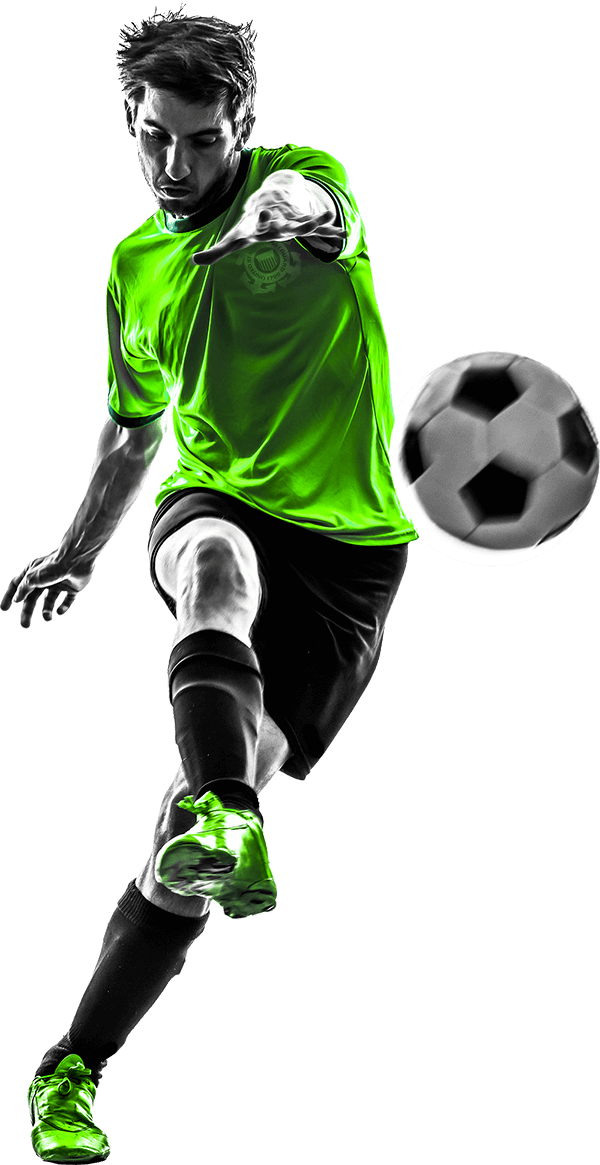 Soccer United Athlete Bedworth Football F.C. Player Clipart