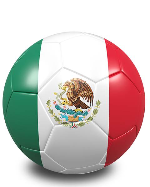 Mexico Of National Football Bowl Flag Team Clipart