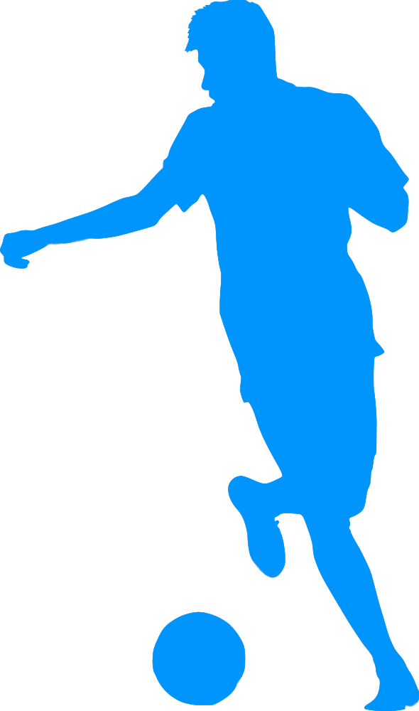 Silhouette Portable Icons Smear Football Player Computer Clipart