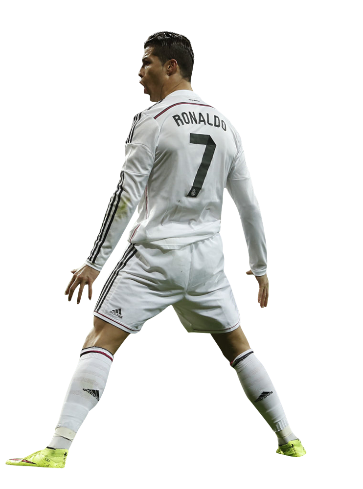 Real Cristiano Madrid Ronaldo Football Player C.F. Clipart