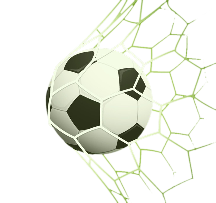 Championship Goal Into Football Net The Uefa Clipart