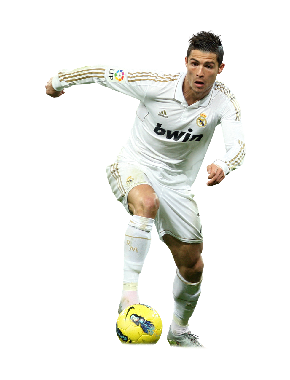 Real Cristiano Madrid Ronaldo Football Fc C.F. Clipart