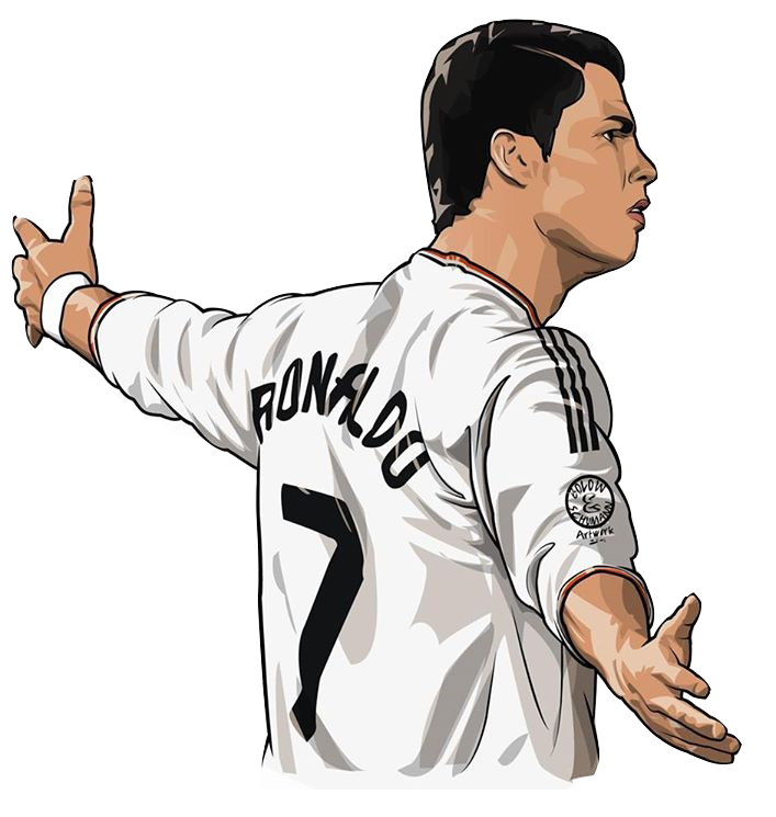 Real Cristiano Portugal Madrid Ronaldo Football United Clipart