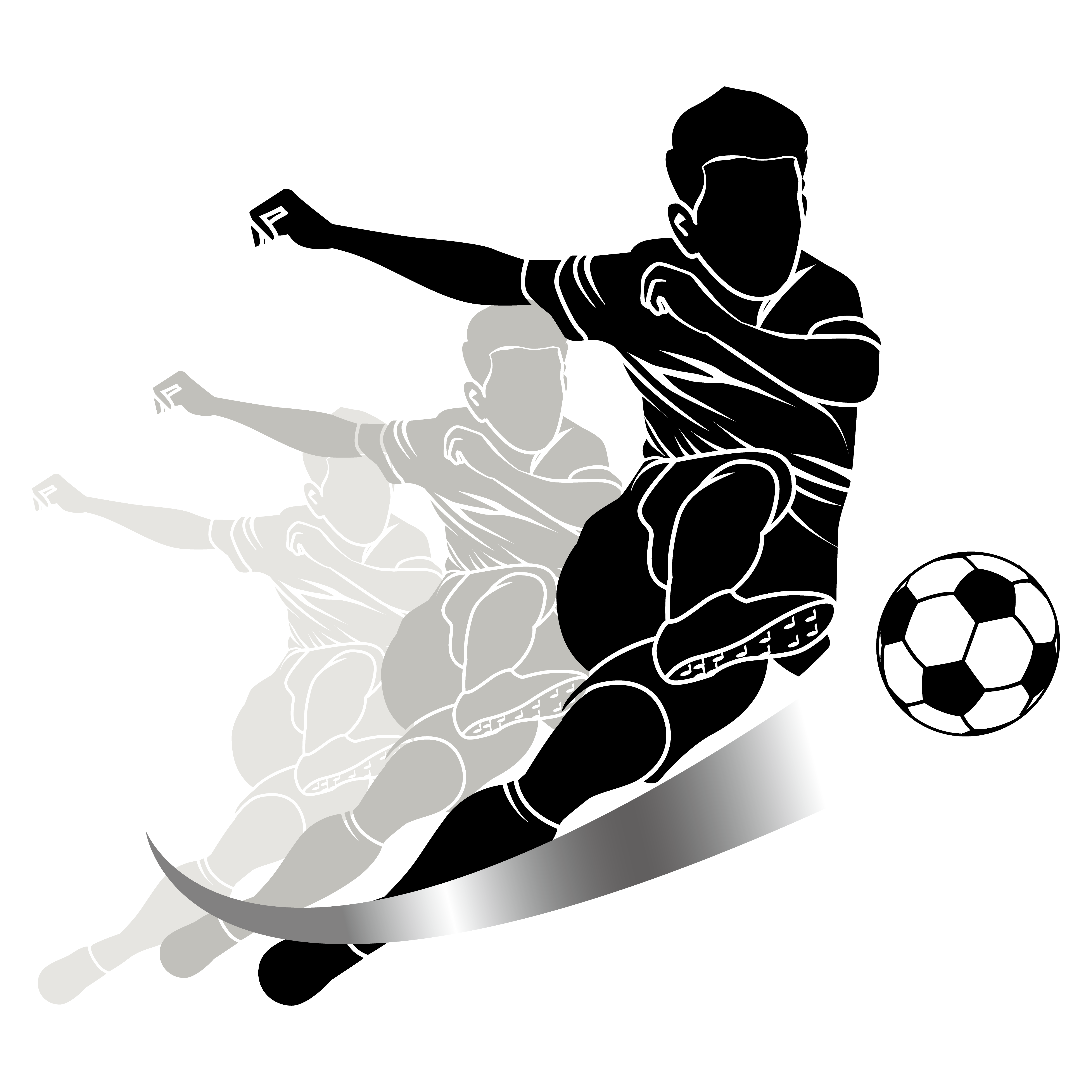 Transparent Soccer Silhouette Png Football Player Icon Png Png | My XXX ...