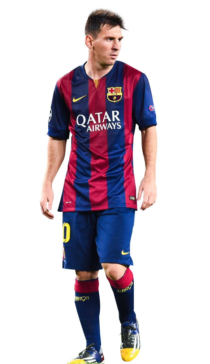 Messi Football Barcelona Player Fc Sport Jersey Clipart