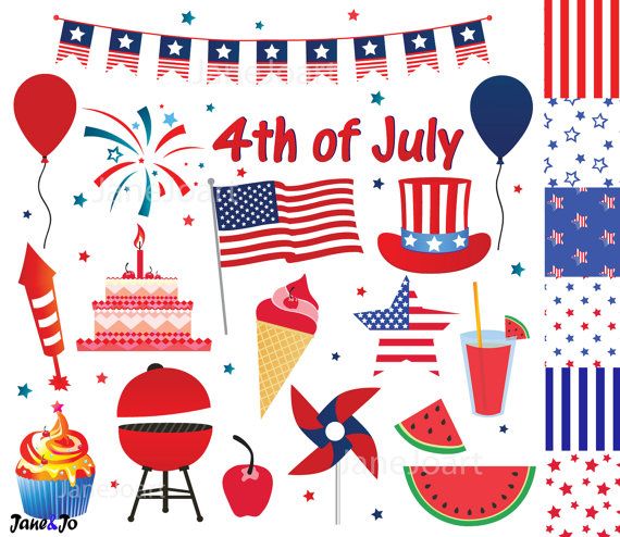 Fourth Of July Off 4Th Patriotic Fourth Clipart