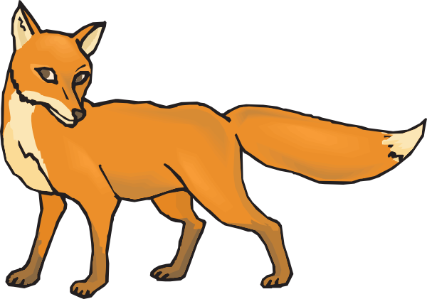 Fox Black And White Images Hd Photo Clipart