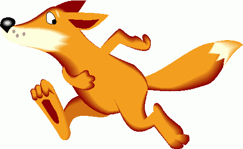 Running Fox Png Image Clipart