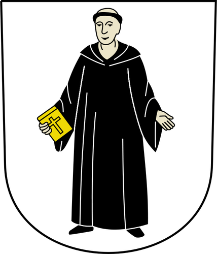 Mönchaltorf Coat Of Arms With Frame Clipart