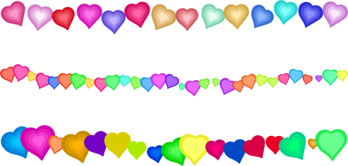 Heart Page Border Clipart